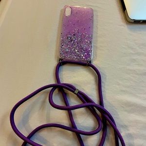 IPhone X / XS around the neck case
